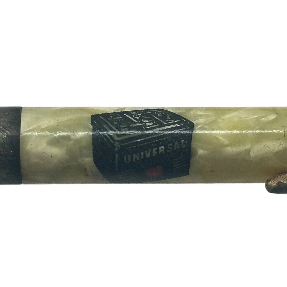 Mechanical‎ Pencil Advertisement Universal Batteries Promotional Vintage READ